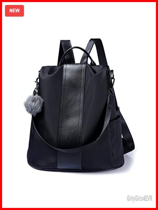 Women\'s Waterproof Nylon Anti-Theft Travel Backpack Lightweight Shoulder Bag main image 5